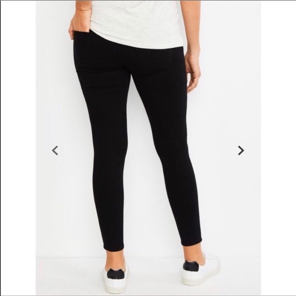 AG Secret Belly Fit Black Maternity Jeans - Picture 3 of 7